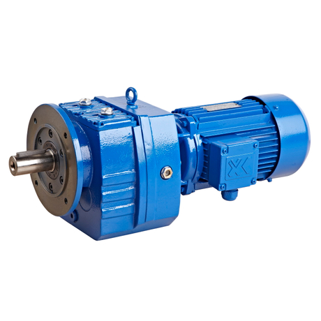 High-Torque Helical Gear Reduction Motor for Conveyor Systems (85-18000 N.m)