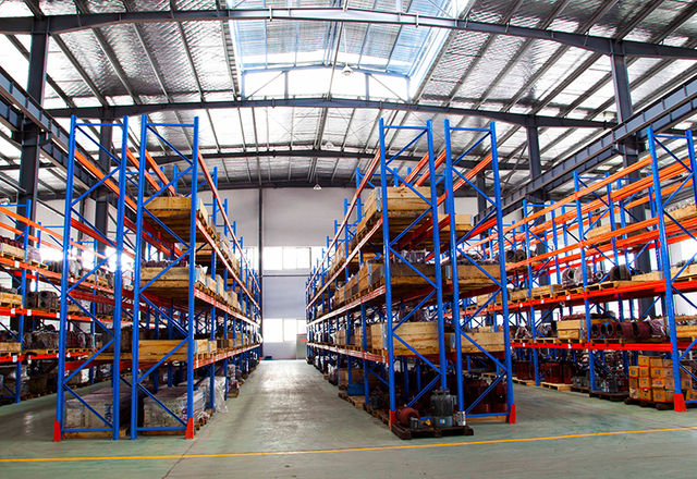 Gear reducer parts warehouse and inventory management
