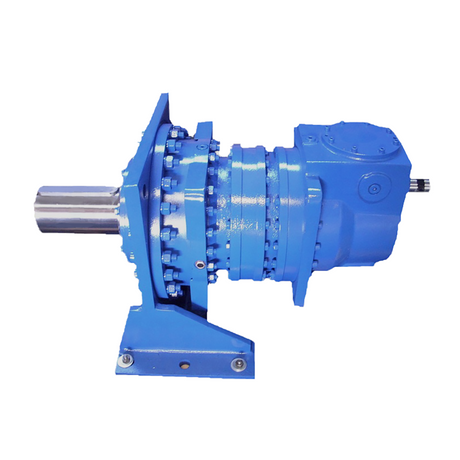 Foot Mounted Parallel Shaft Planetary Gearmotor